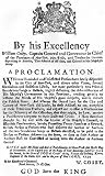 Proclamation of 1734 (Relating to Two Scandalous Songs) Art Poster Print - 13