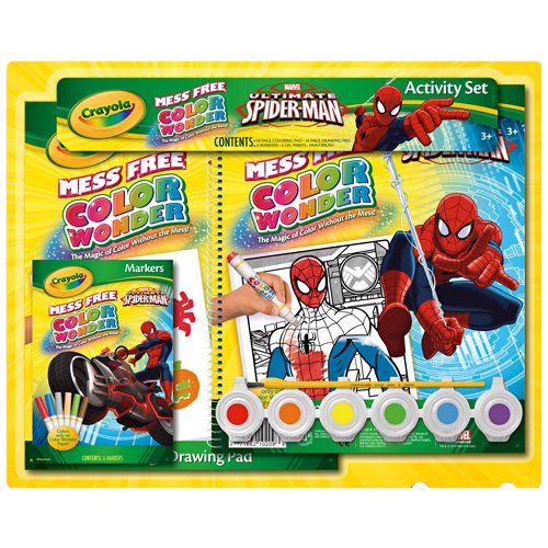 Crayola Color Wonder Spiderman Gift Set