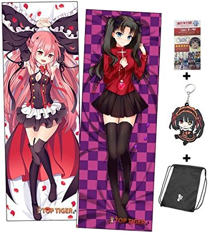 Top Tiger Owari no Seraph and Fate Stay Night Anime Dakimakura Decorative Hugging Body Pillow Cover Case Double-sided 59.06"x19.69" ABMGF-61046 ABMGF-61071