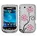 Moon Flowers With Full Rhinestones Hard Protector Case Cover For BlackBerry Torch 9800