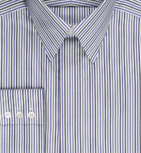 Autograph Pure Cotton Stripe Long Sleeve Shirt by Mark Powell