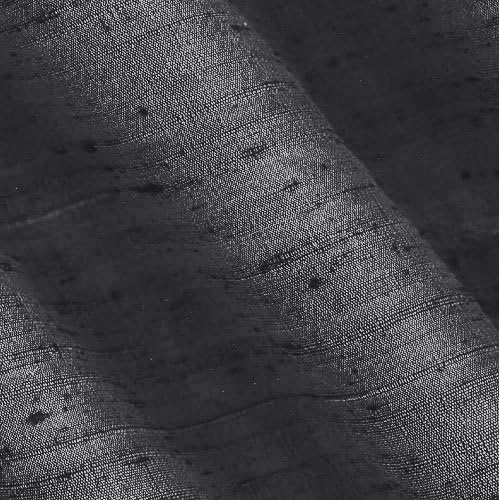Dupioni Silk Fabric Iridescent Platinum