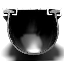 Auto Care Products Inc 55010 ProSeal 10-Feet Garage Door Bottom Seal with 1/4 Inch T-Ends