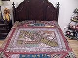 Decorative Handmade Chocolate India Decor Duvet Bedding