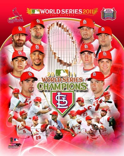 St Louis Cardinals - 2011 World Series Champions - MLB 8x10 Photo
