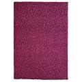 Steffensmeier 98347 Hochflor Teppich Funny Shaggy, 65 x 130 cm, lila