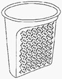 5 Gal Pro Liner with Roller Grid