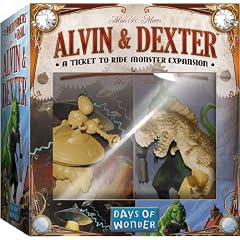 Alvin & Dexter - A Ticket to Ride Monster Expansion