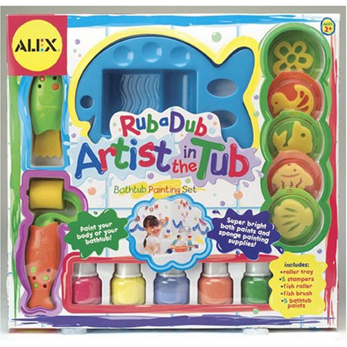 Alex Rub A Dub Artist In The Tub - Bath Paint Set