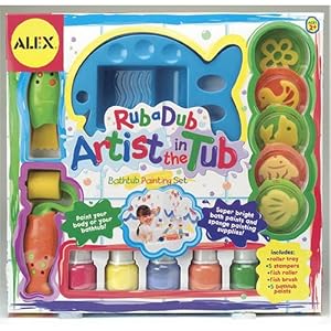 Alex Rub A Dub Artist In The Tub - Bath Paint Set by 