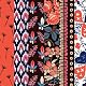 V&A Quilting Fabric - Pack of 6 Fat Quarters (50 x 75cm) (Pink/Red)