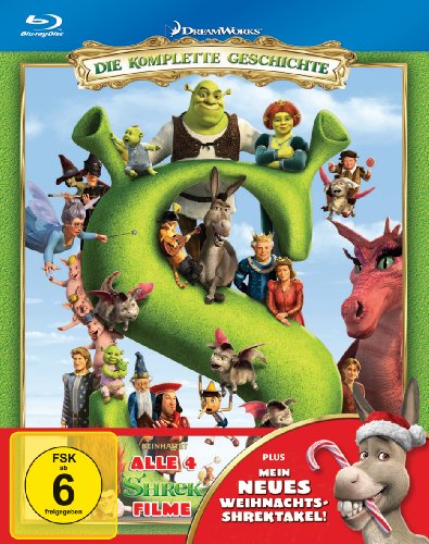 Shrek 1-4: Die Komplette Shrekologie  [Blu-ray]