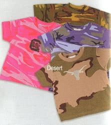 Collegiate Camo Shirt