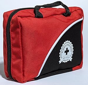 Convenient First Aid Kit - Ultra Light, Small Long-lasting Case - Ideal for the Car, Kitchen, School, Camping, Hiking, Travel, Office, Sports, Hunting and Home - Over 70 pieces - Best Choice for Trauma, Survival & Emergency First Aid Kit, Disaster Preparedness Medical Supplies - FDA Approved - Lifetime Money Back Guarantee