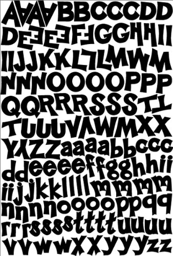 Karen Foster Design Scrapbook Funky Alphabet 
