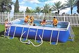 Steel Pro Frame Pool 549cm + Leiter, Pumpe viel Zubehoer