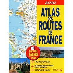 Atlas des routes de France 2010