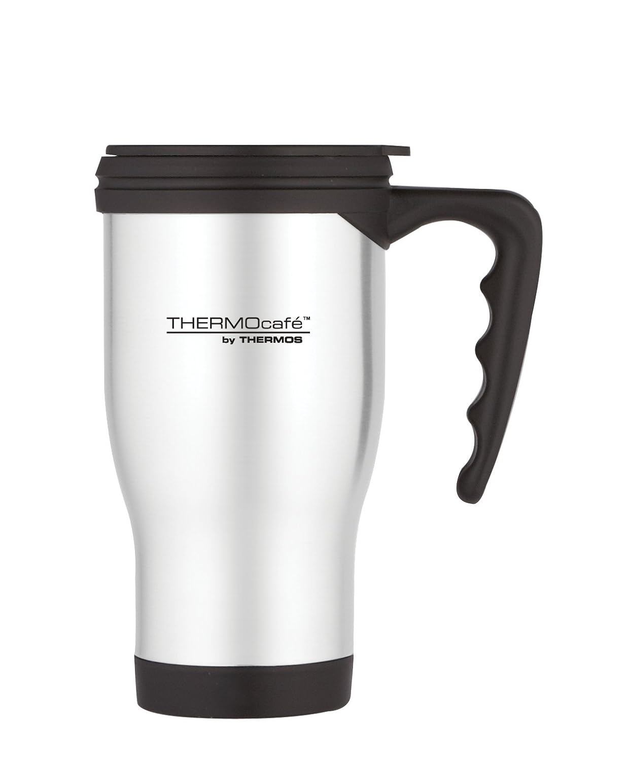Thermos Thermocafe 2060 Steel Travel Mug, 0.4 Litre