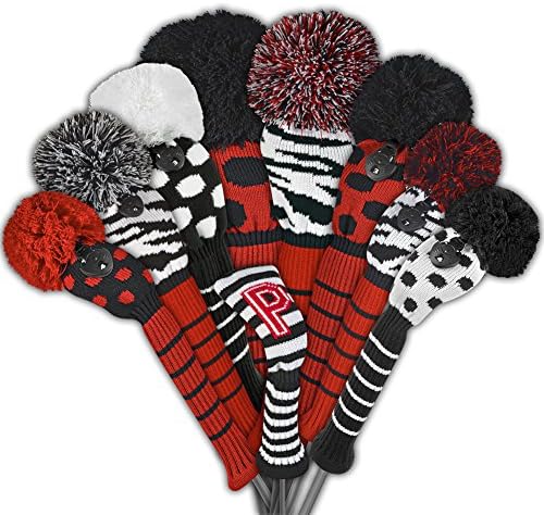 Just4Golf Red Zebra Hybrid Cover