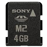 Sony MSA2GU2 4GB Memory Stick Micro M2 Memory Card with USB Adapter