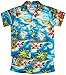 RJC Boys 6 Months to 7 Toddler Hibiscus Hawaiian Island 2pc Set