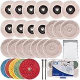 SPTA ロータリーツールアクセサリーセット付きボックス サンディング/グラインディングセット 為に 3/32"（2.35mm）シャンク Dremel (ドレメル）Proxxon ロータリーツール--