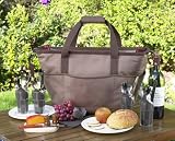 New Hudson Picnic Basket Tote-Empty