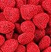 Oh! Nuts Red Raspberry Gummy Hearts - 2 Pound Bag of Bulk Jelly Gummie Valentine Nonpareils Gummies Love Belly Treats - (Raspberry Hearts)