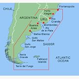 Garmin Bluechart Sa005R Micro Sd Florianopolis To Falklands - Cartography - Garmin Charts