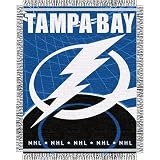 Tampa Bay Lightning NHL Triple Woven Jacquard Throw (019 Series) (48x60")