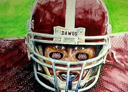 Miss State Painting - Eyes of Miss State are Upon You