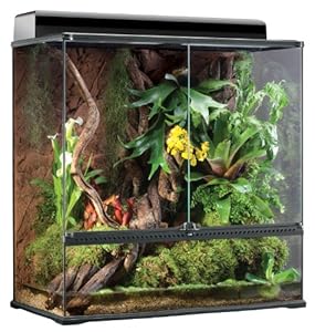 Exo Terra High Glass Terrarium, 36 by 18 by 36-Inch