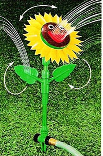 24" Smiling Spinning Sunflower Sprinkler