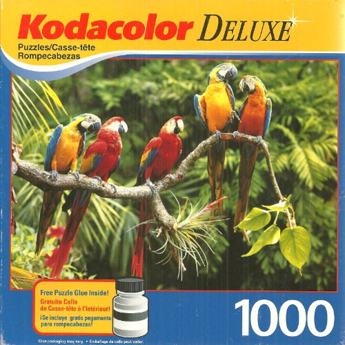 Kodacolor Puzzles For Sale Kodacolor Deluxe Pretty Parrots 1000 Piece