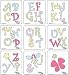 Cuttlekids Fairy Alphabet Dies
