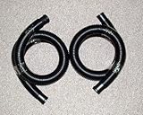 Swimming Pool Hose 1.5" inch for Solar Heating Panels - 6ft long (2 Pack)