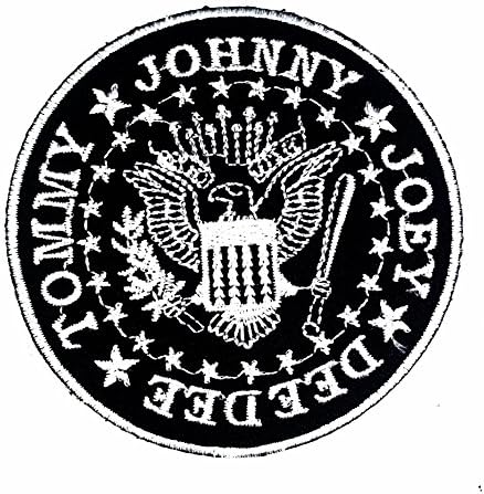 Ramones Punk Rock Band T Shirts Emblem Iron on Patches... with Free Gift... By Moodbeat Shop