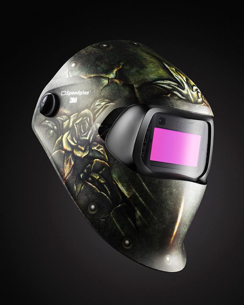 3M(TM) Speedglas(TM) Steel Rose Welding Helmet 100 with AutoDarkening