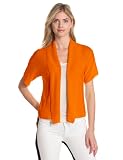 Leo & Nicole Womens Missy Shawl Collar Shrug