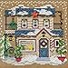 Barber Shoppe Beaded Counted Cross Stitch Kit Mill Hill 2012 Buttons Beads Winter MH142302