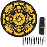 Yellow Skull Throwing Target Board Yellow Skull Throwing Target Board