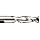 Niagara Cutter A208 High-Speed Steel End Mill, Aluminum Cutting, High Helix, Uncoated (Bright), 2 Flutes, Square End