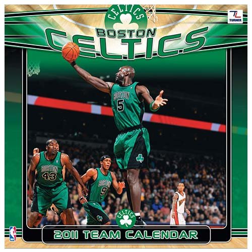 John F. Turner Boston Celtics 2011 Wall Calendar