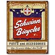Nostalgic Schwinn Bicycles Tin Sign : Parts and Accessories
