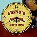 LENTO'S Bar and Grill Wall or Table Clock USA