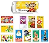スーパーマリオメーカー スライド缶ケース付きステッカー B BOX商品 1BOX = 6個入り、全10種類