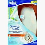 Glade Sense & Spray Automatic Sensor Freshner, Clean Linen Scent 1 set