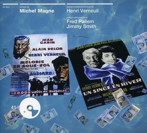 Melodie en Sous-Sol / Un Singe en Hiver [Bandes originales des films] Michel Magne Jean Gitton Jimmy Smith