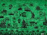 AQUATIC LIFE SARONG SEA GREEN