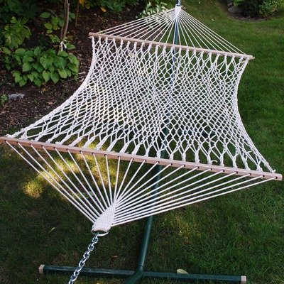 11 ft. Cotton Rope Hammock w Hardwood Spreader 11 ft. Cotton Rope Hammock w Hardwood Spreader